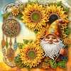 Diamond Painting-DIY Crystal Rhinestone Sunflower Goblin