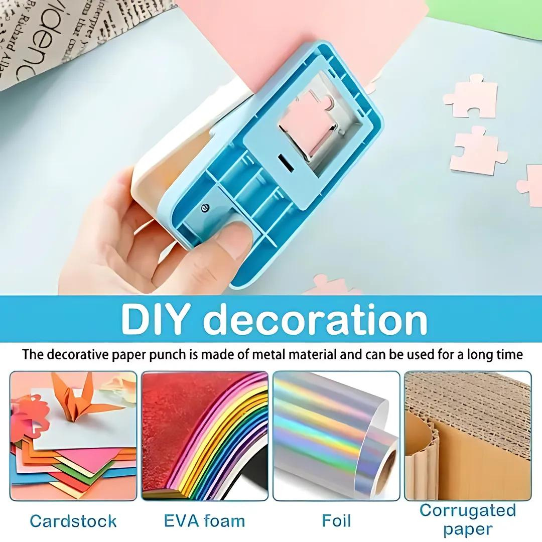 DIY Jigsaw Puzzle Piece Cutter