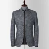 Men's Stand Collar Casual Blazer