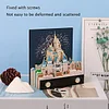 3D Sticky Note Paper Memo Pad,Fantasy Castle Office Notepad Desk Decoration DIY Creative Birthday Gift