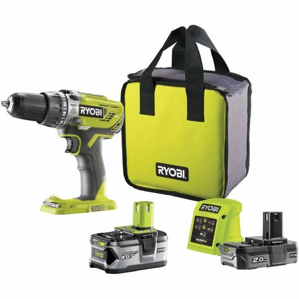 Driver Drill Ryobi ONE+ R18PD3-242S 18 V