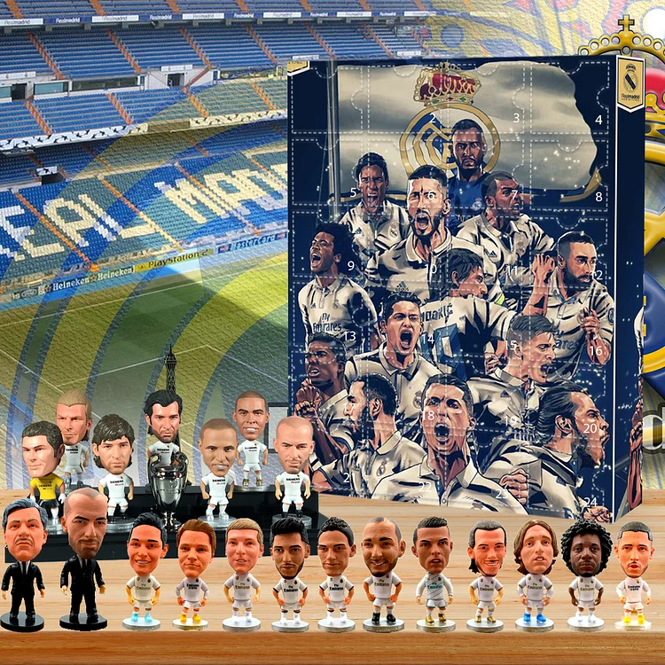 Real Madrid Advent Calendar -- The One With 24 Little Doors