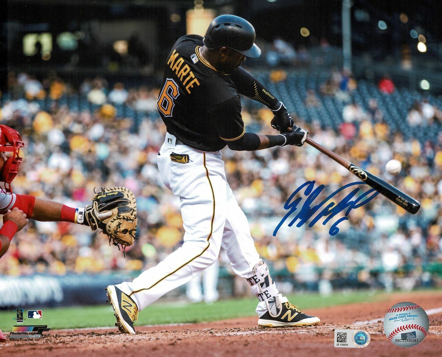 Starling Marte signed autographed 8x10 Photo Poster painting! MLB! 13325