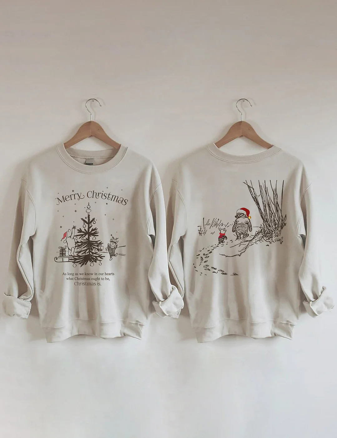 Winnie And Piglet Christmas Sweatshirt