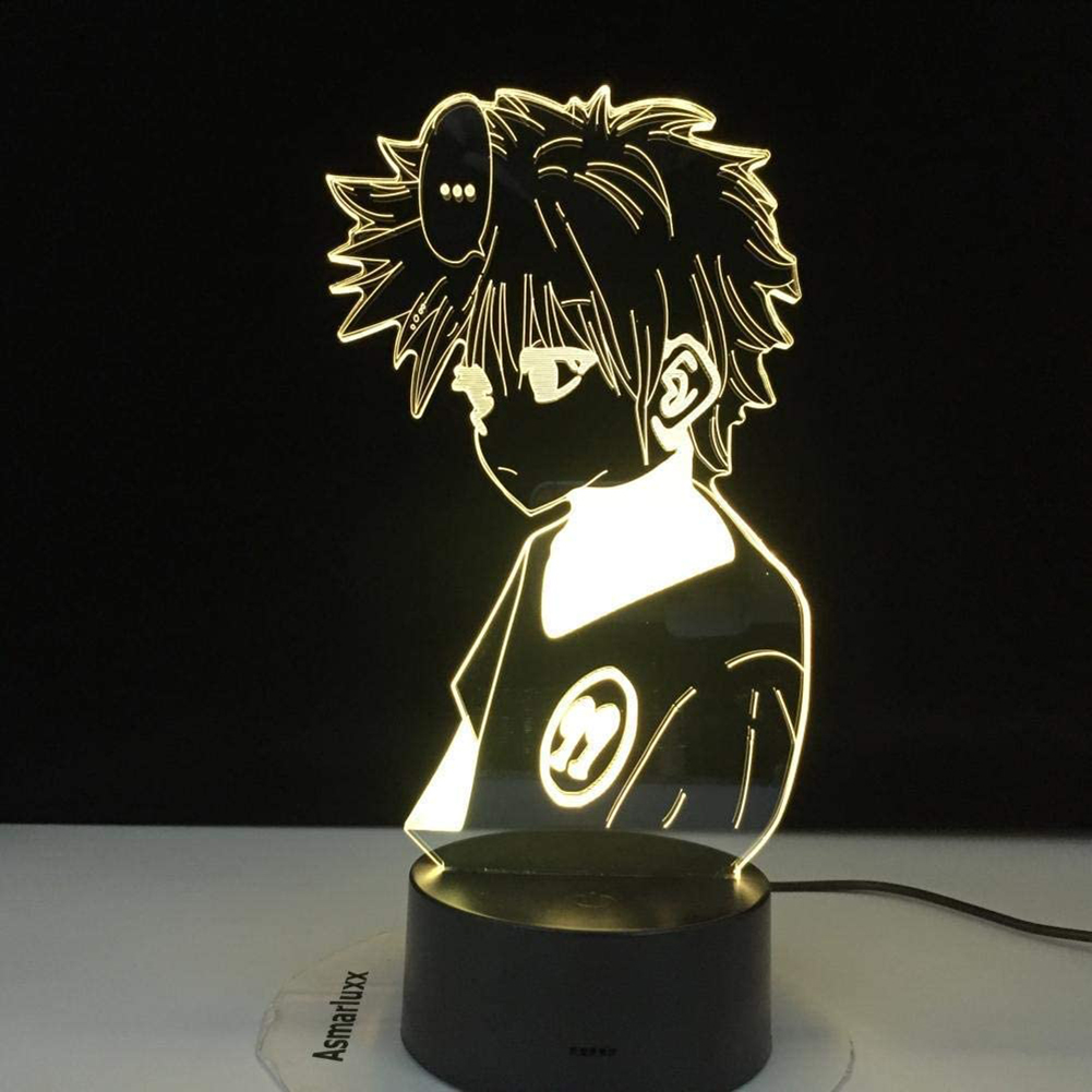 

LED Colorful Anime Figure Acrylic Touch Remote Control 3D Night Light, 501 Original