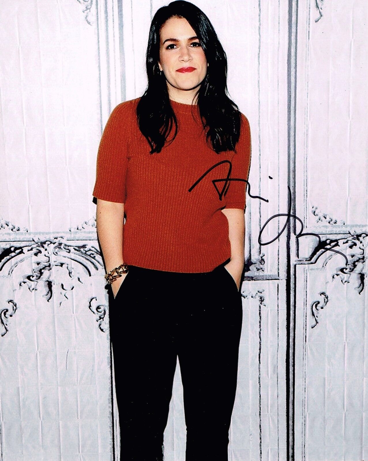 Abbi Jacobson Hand Signed Autograph 8x10 Photo Poster painting In Person Proof Broad City