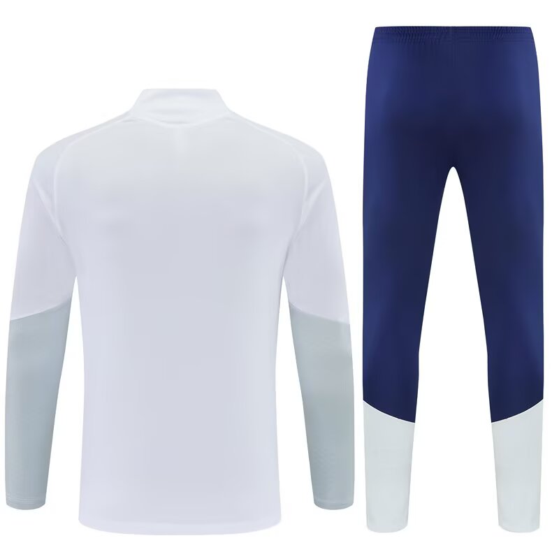 26/27 Real Madrid Half-Pull Training Kit Football Thai Quality