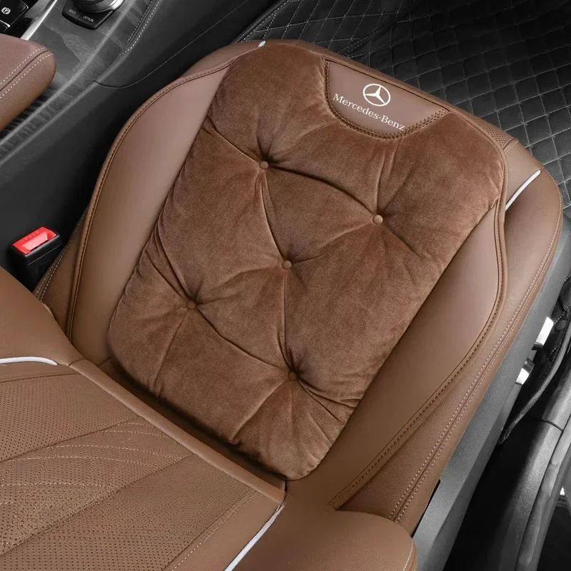 New plush car seat cushion says goodbye to winter cold