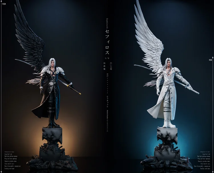 Rebirth Studio - Final Fantasy Sephiroth Angels and Demons 1 Rebirth Studio - Final Fantasy Sephiroth Angels and Demons 1