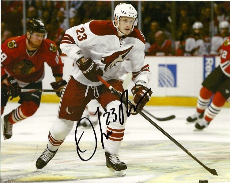 Phoenix Coyotes Oliver Ekman Larsson Autographed Signed 8x10 Photo Poster painting COA