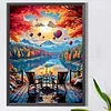 (45*60cm)Landscape Forest - Full Square Drill Diamond Painting