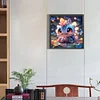 Diamond Painting -DIY Round Drill Cute Glowing Dragon(35x35cm)