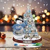 DIY Christmas Snowman Diamond Painting Desktop Ornaments