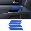 Aunginsy Car Inner Door Panel Strip Trim Cover Compatible with Toyota Tundra 2022+/Sequoia 2023+ Front Rear Door Handle Panel Decorative Cover Protector Accessories(Without Memory Seat Switch Hole)