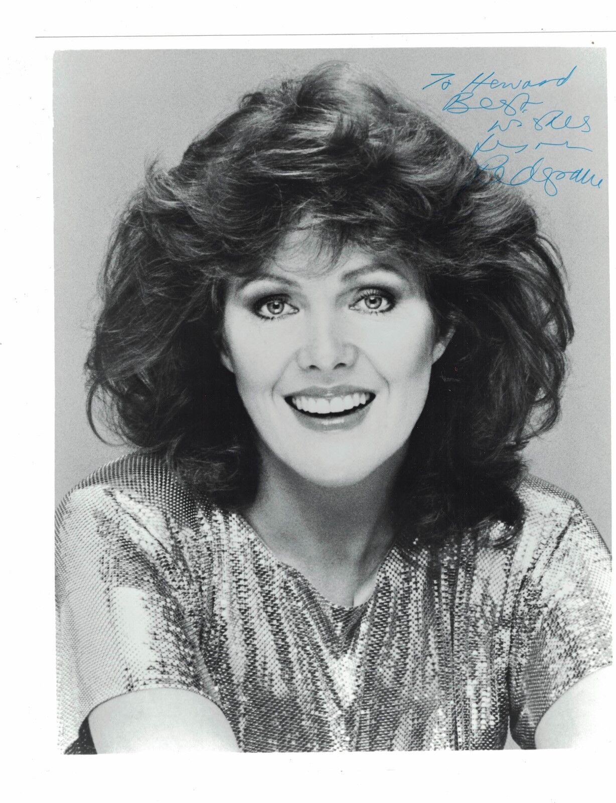 Lynn Redgrave Actress Broadway Signed 8 x 10