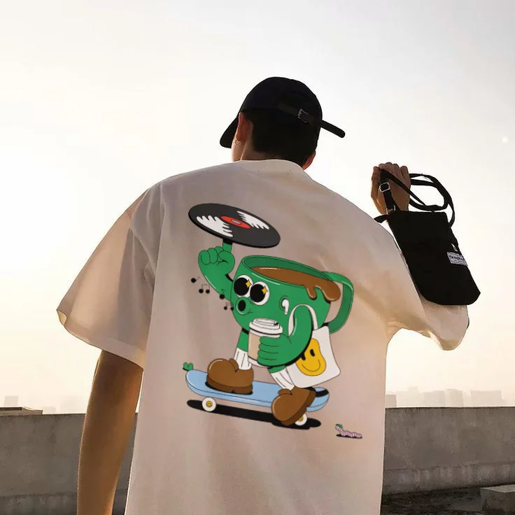 Singing Coffee Cup T-shirt