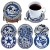 DIY 6Pcs Rugby Team-Diamond Painting Coasters(With Holder)