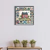 Diamond Painting-DIY Full Round Drill House(40*40CM)