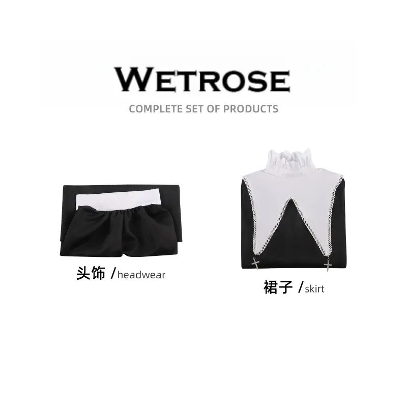 [Wetrose] In Stock Nun's Habit Cosplay Costume