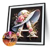(40*40cm)Letter A - Full Round Drill Diamond Painting