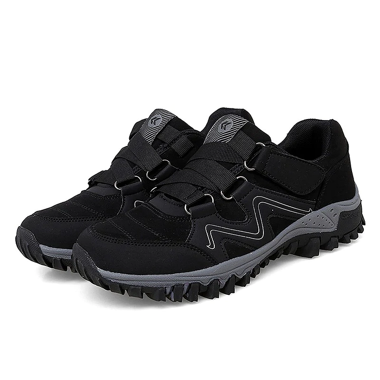 Men's Slip On Walking Sneakers Comfortable Hiking Shoes