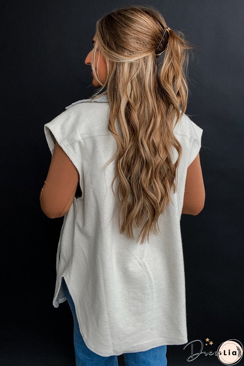 Cozy Denim Vest