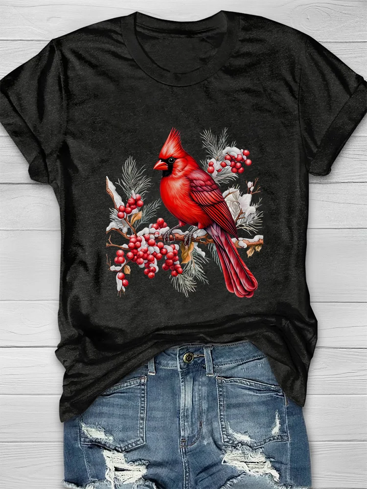 Cardinal Bird Lover Gift T-shirt