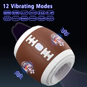 Rugby Cup - 10 Frequency Vibration Male Masturbator