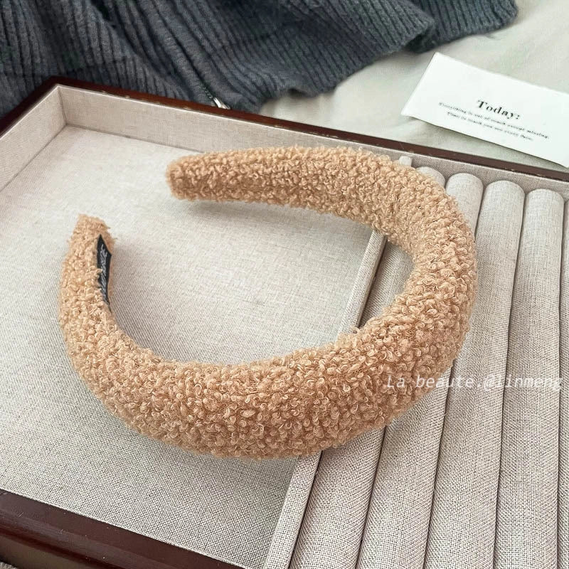 Elegant Retro Solid Color Cloth Hair Band
