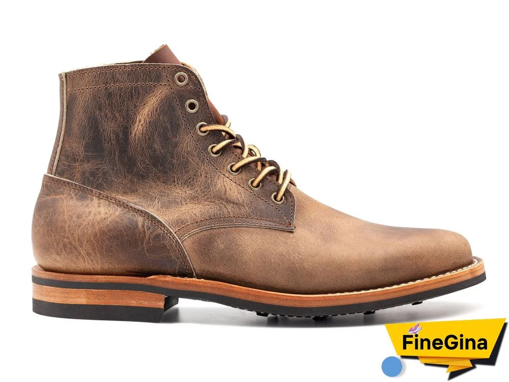Cow Split Leather Men Boots Comfortable Boots Men Footwear Rubber Ankle Boots Men's Shoes