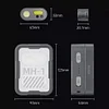 MH1 Rechargeable Ultra-Bright Multi-Function Lighting Night Fishing Flashlight Lithium Battery Outdoor Camping Ultra-Long Battery Life