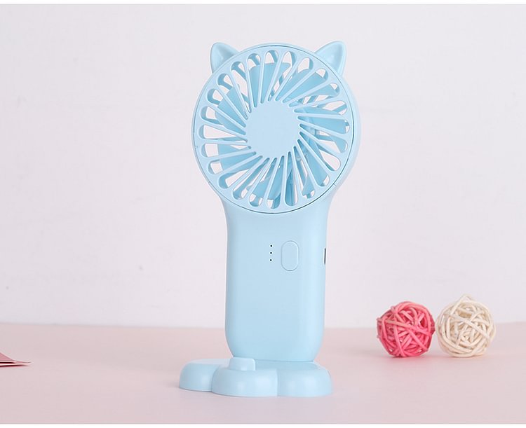 Usb Mini Fold Fan Electric Portable Hold Small Air Cooler Originality Charging Household Electrical Appliances Desktop Ventilado
