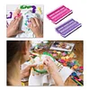 (US Only)2pcs 30 Positions Floss Organizer Plastic Thread Organizers (Rose Red Purple)