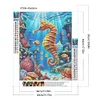(40*50cm)Seahorse - Full Round Drill Diamond Painting