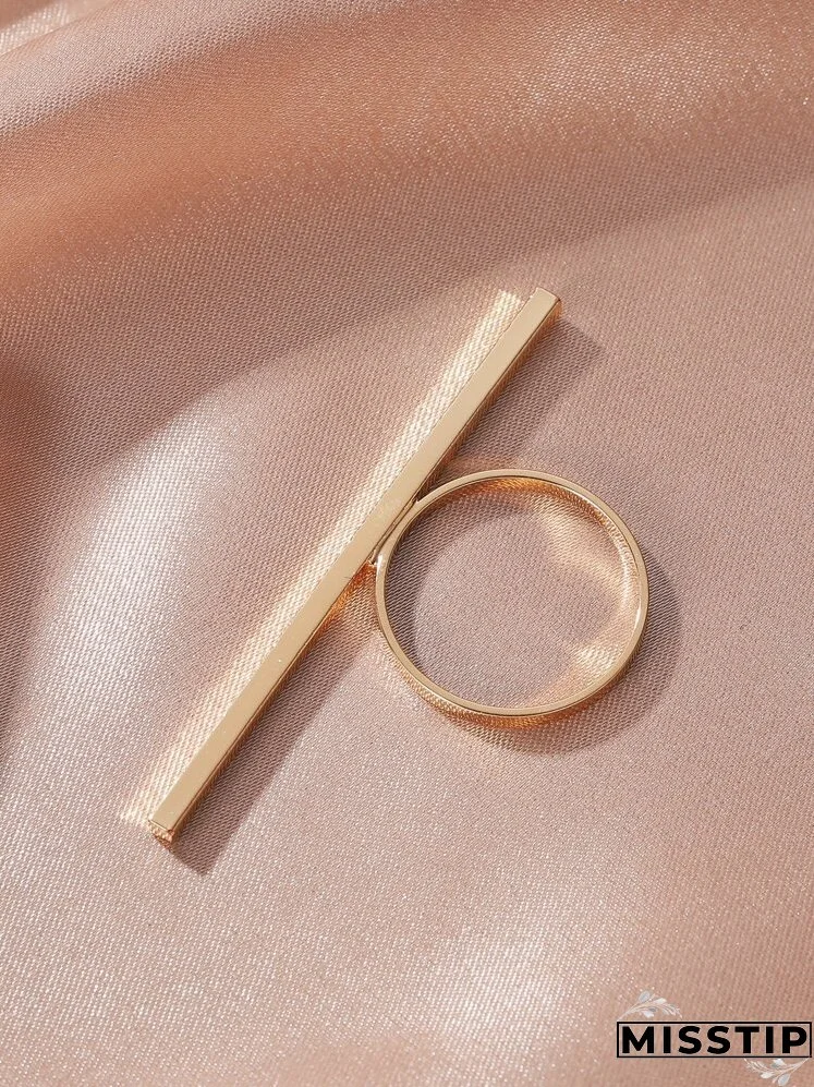 Structured Metal Ring