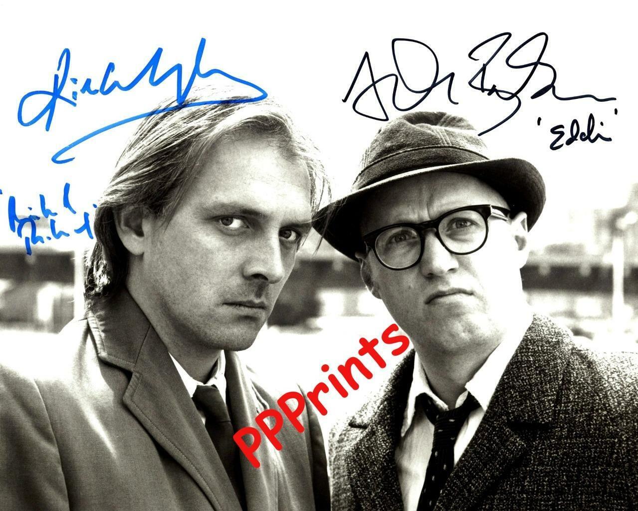 BOTTOM Adrian Edmondson Rick Mayall SIGNED AUTOGRAPHED 10X8 REPRO Photo Poster painting PRINT n2