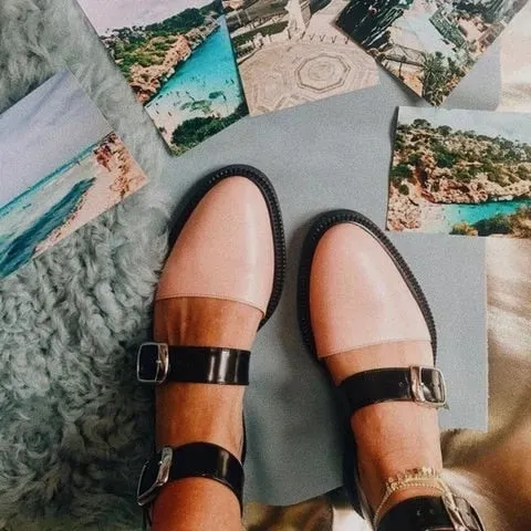 2019 Women Sandals New Female Shoes Woman Summer Buckle Strap Comfortable Sandals Ladies Slip-on Flat Sandals