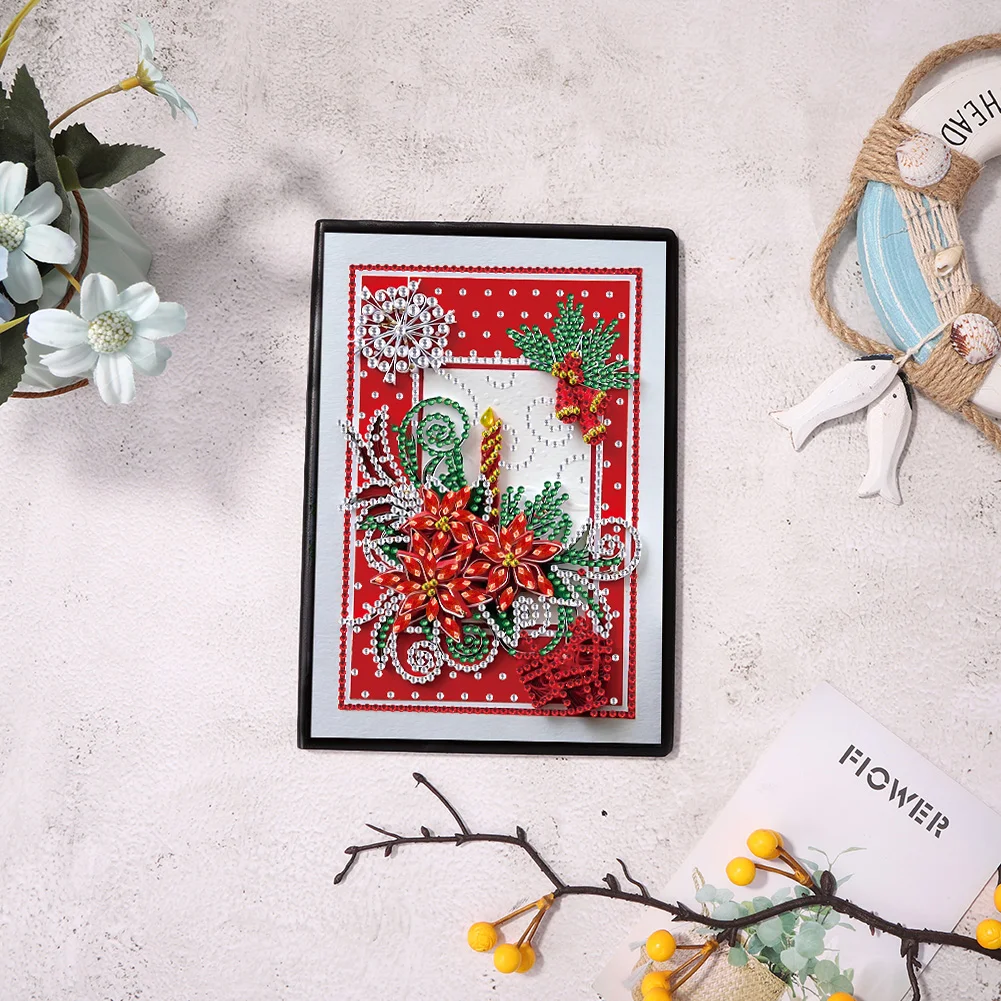 Special Shaped Diamond Painting 50 Pages A5 Notebook DIY Sketchbook【No Strip】