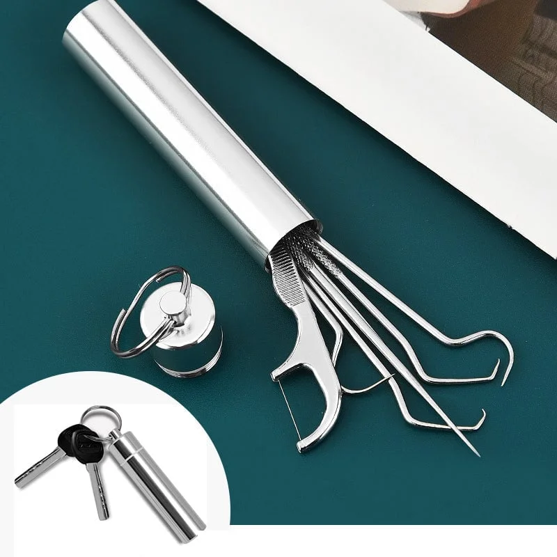 Stainless Steel Toothpick Set buy 2 free shipping