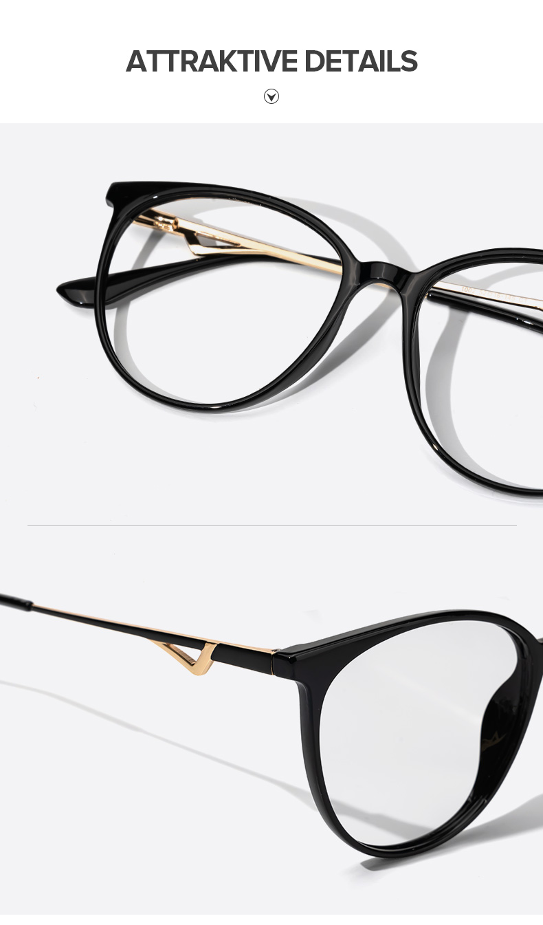 Babbage Schwarz Rund Brille