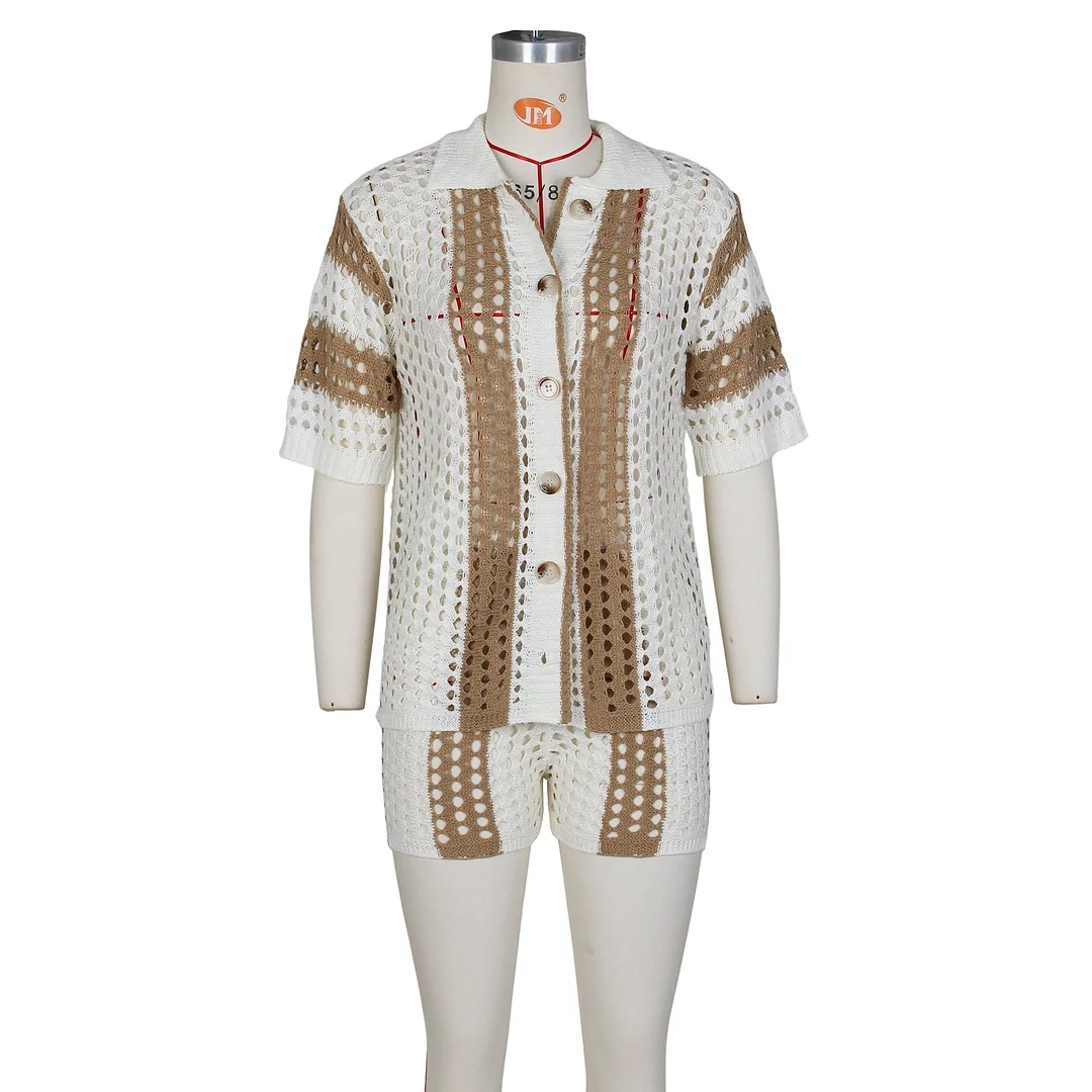 Uveng Creative Innovative Sexy Hollow Lapel Suits