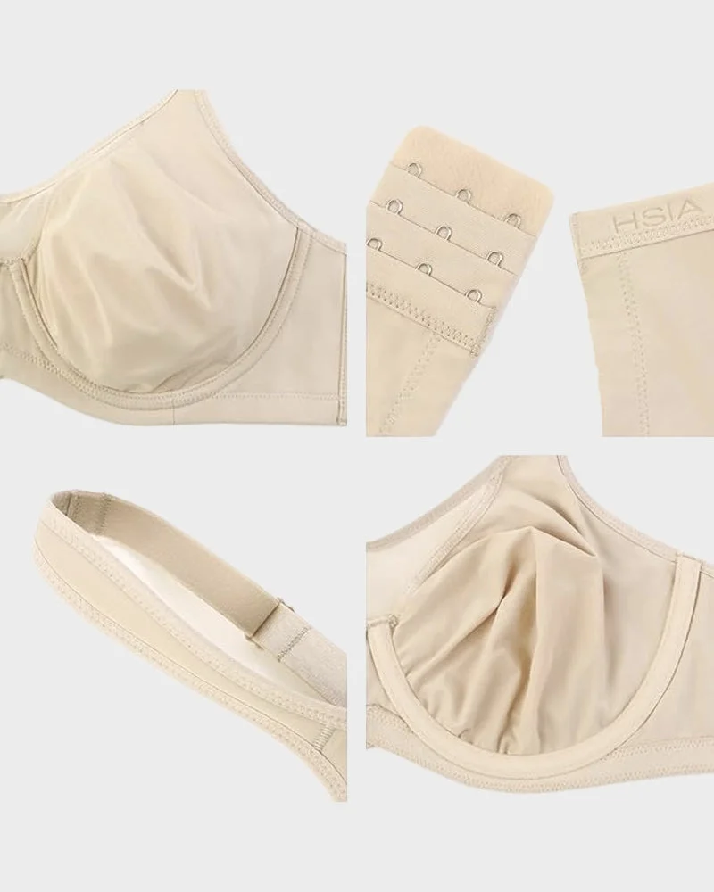 Plus Size Cooling Full Coverage Minimizer Bra