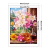 Window Lily-9CT Stamped Cross Stitch 60*80cm/23.62*31.5in(Big Size)