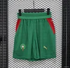 2026 Player Version Morocco Green with Red Side Panels Shorts