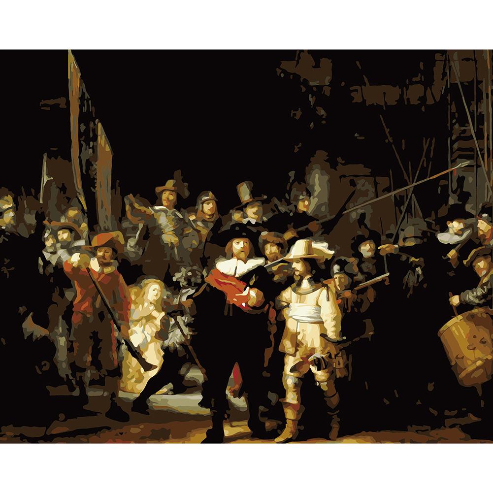 

40*50CM Paint By Numbers-War Soldiers, 501 Original