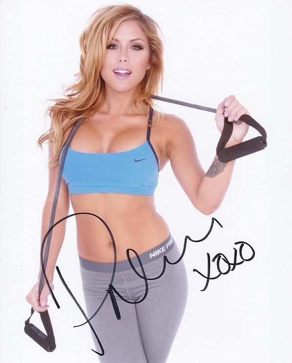 BRITTNEY PALMER signed autographed 8x10 Photo Poster painting UFC OCTAGON GIRL