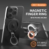 MagSafe Magnetic Ring Buckle Phone Holder Magnetic Ring Back Sticker 360&deg; Rotating Desktop Fixed Magnetic Adsorption