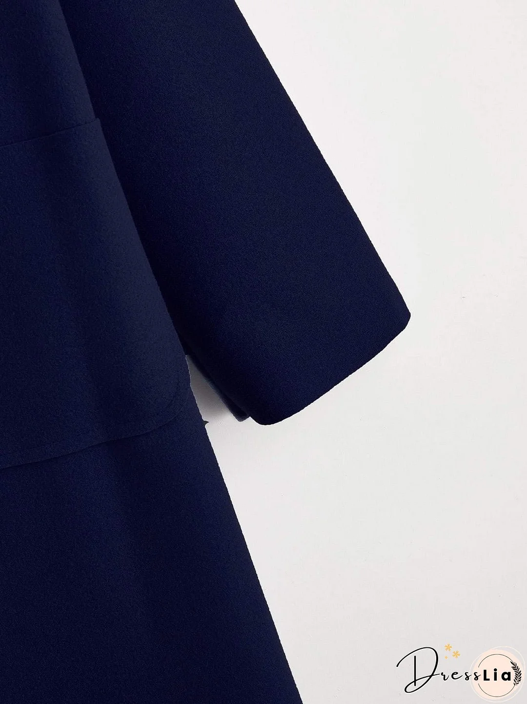 Solid Shawl Collar Dual Pocket Coat for Women