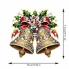 DIY Christmas Bells Diamond Painting Acrylic Desktop Ornaments