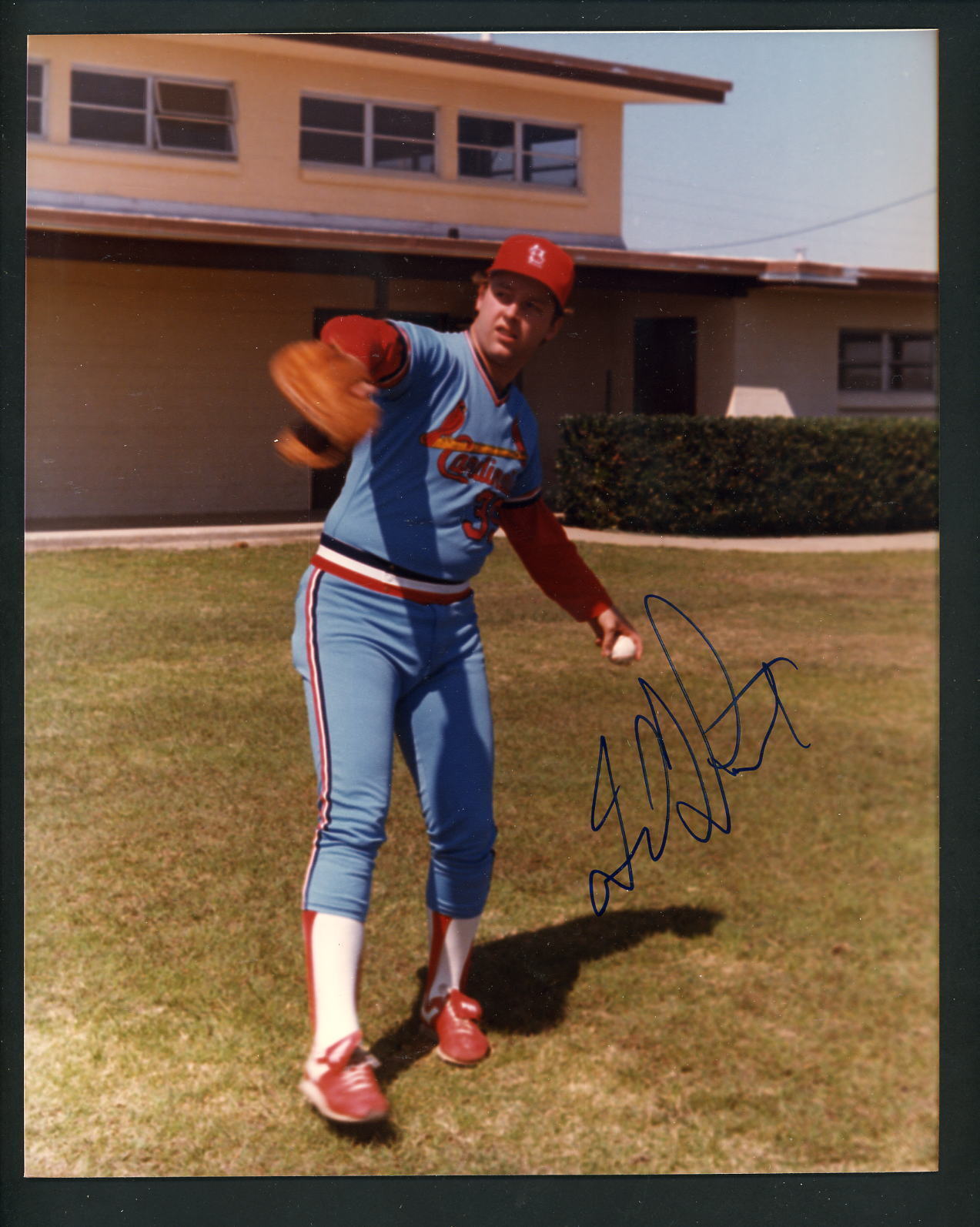 Dave Lapoint Signed Autographed 8 x 10 Photo Poster painting St. Louis Cardinals